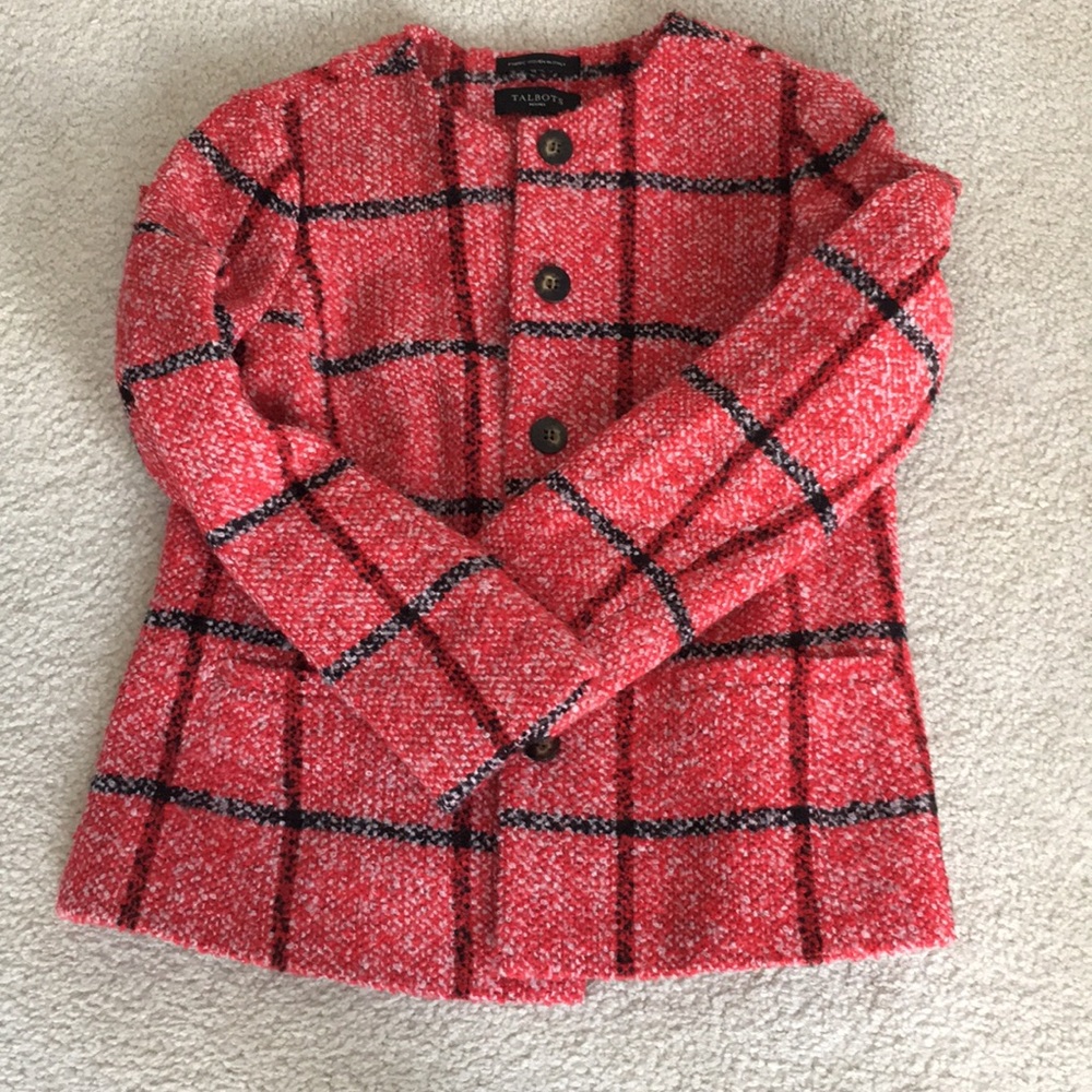 Lined wool jacket worn only once